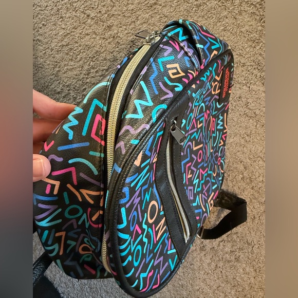 “Stranger Things” Geometric Pattern Backpack - Picture 3 of 5